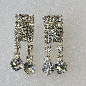 Silver Tone Small Earrings